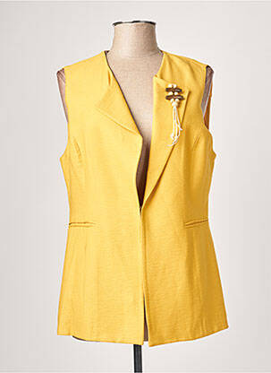 Vestă fără mâneci galben JUMFIL femeie