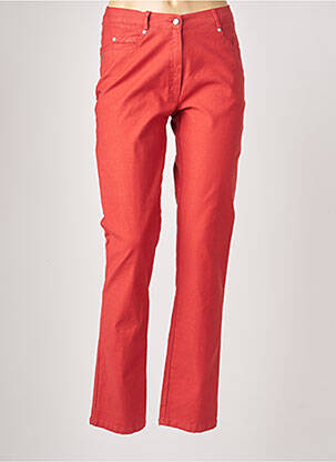 Pantalon drept roșu JUMFIL femeie