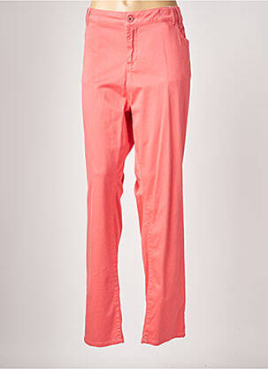 Pantalon drept roz FRED SABATIER femeie