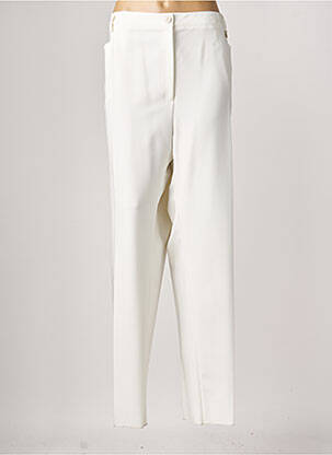 Pantalon drept alb JUMFIL femeie