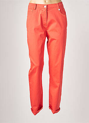 Pantalon drept portocaliu JUMFIL femeie