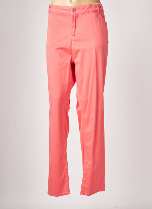 Pantalon drept elasticitate mărime normală roz FRED SABATIER femme