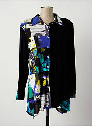 Tunică mâneci lungi negru JUMFIL femeie