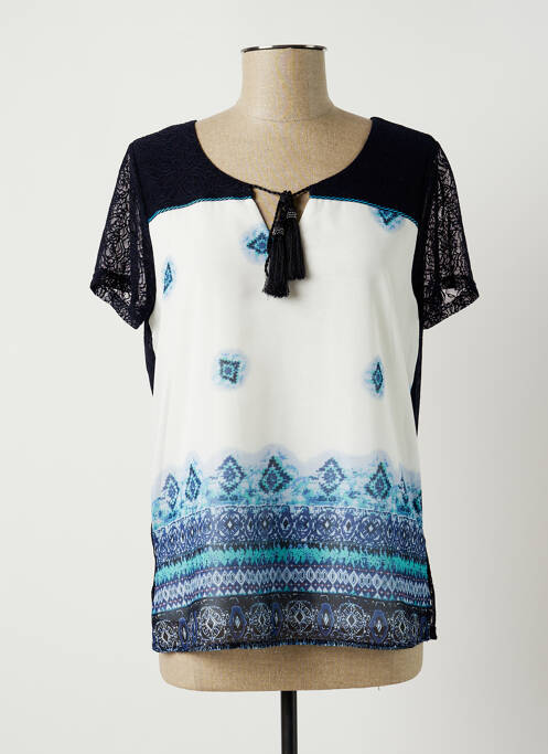 Top albastru FRED SABATIER femeie