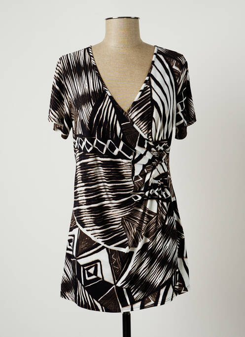 Tunică mâneci scurte negru JUMFIL femeie