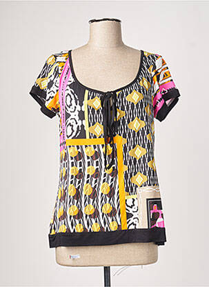 Tricou negru FRED SABATIER femeie