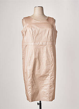 Rochie midi bej JUMFIL femeie