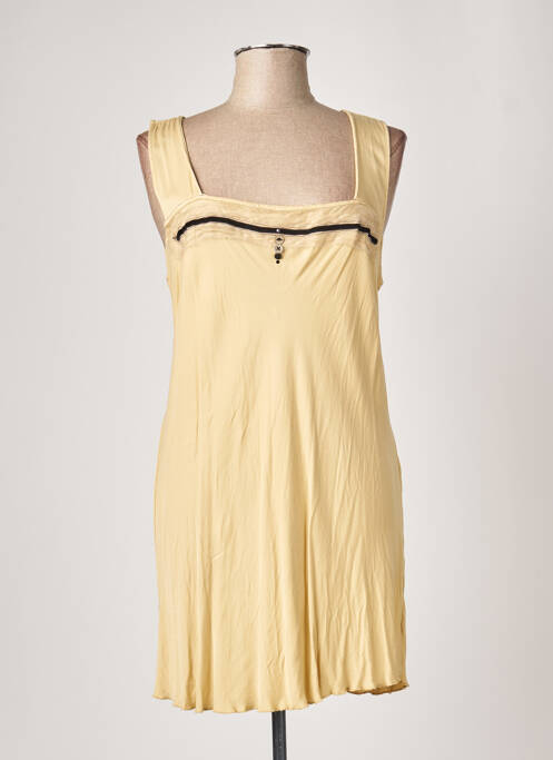 Tunică fără mâneci bej ELISA CAVALETTI femeie