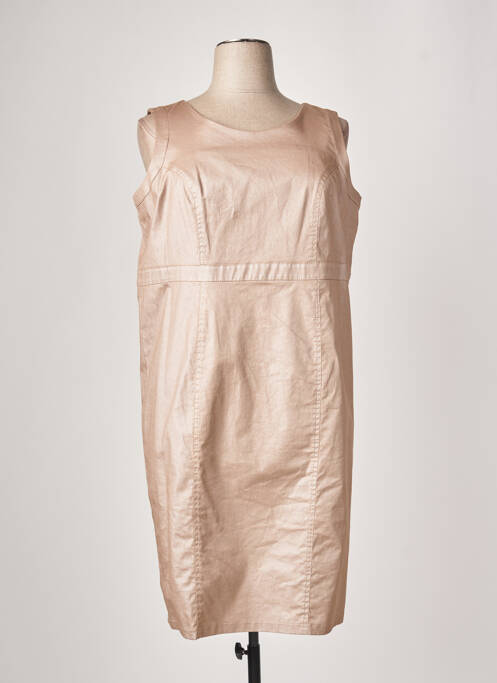 Rochie midi bej JUMFIL femeie