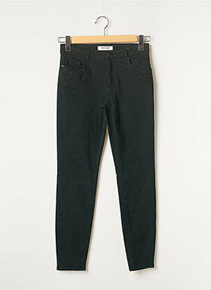 Pantalon slim elasticitate mărime normală verde NAF NAF femeie
