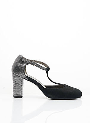 Pantofi cu toc negru REQINS femeie