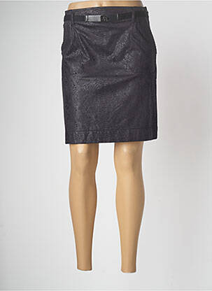 Fustă scurtă negru LO! LES FILLES femeie