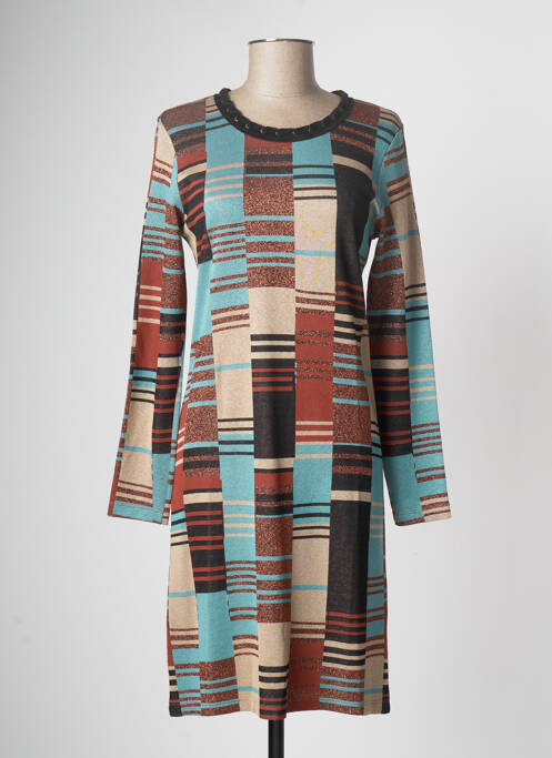 Rochie pulover bej LO! LES FILLES femeie