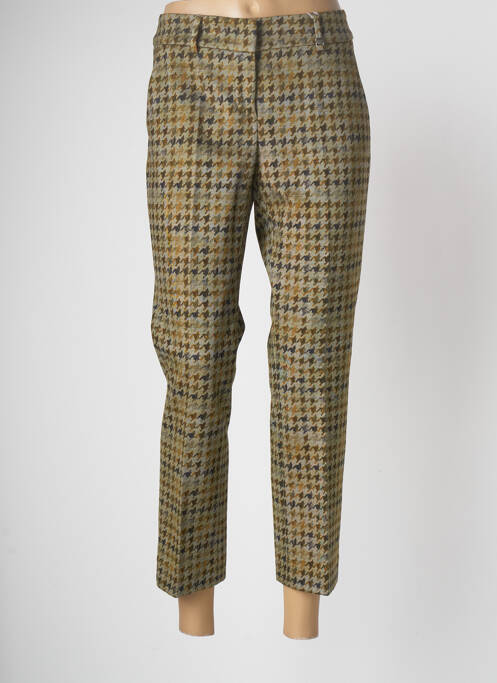 Pantalon 7/8 verde RAFFAELLO ROSSI femeie