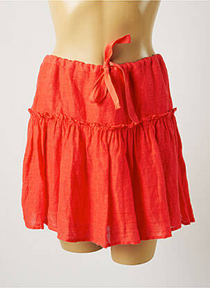 Fustă scurtă portocaliu ZYGA femeie