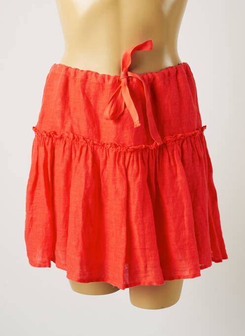 Fustă scurtă portocaliu ZYGA femeie