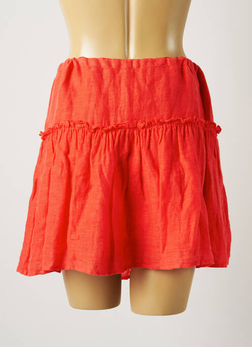 Fustă scurtă portocaliu ZYGA femeie