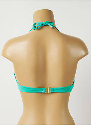 Sutien de costum de baie elasticitate sutien balconet cu decolteu înalt verde ALMA DA ONDA femeie