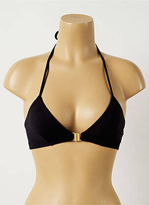 Sutien de costum de baie elasticitate top triunghiuri negru ALMA DA ONDA femeie