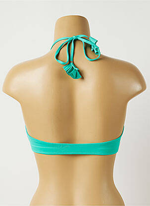 Sutien de costum de baie elasticitate top triunghiuri verde ALMA DA ONDA femeie