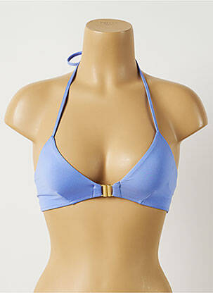 Sutien de costum de baie elasticitate top triunghiuri violet ALMA DA ONDA femeie