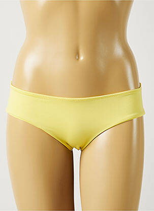 Chiloți de baie galben ALMA DA ONDA femeie