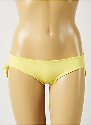 Chiloți de baie galben ALMA DA ONDA femeie