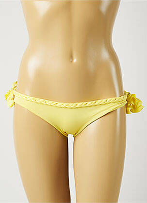 Chiloți de baie galben ALMA DA ONDA femeie