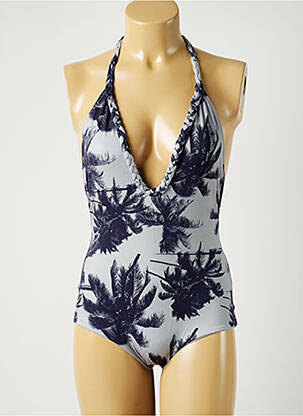 Costum de baie dintr-o singură piesă albastru ALMA DA ONDA femeie