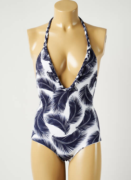 Costum de baie dintr-o singură piesă alb ALMA DA ONDA femeie