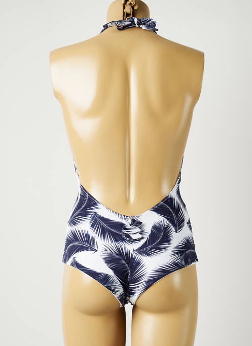 Costum de baie dintr-o singură piesă alb ALMA DA ONDA femeie