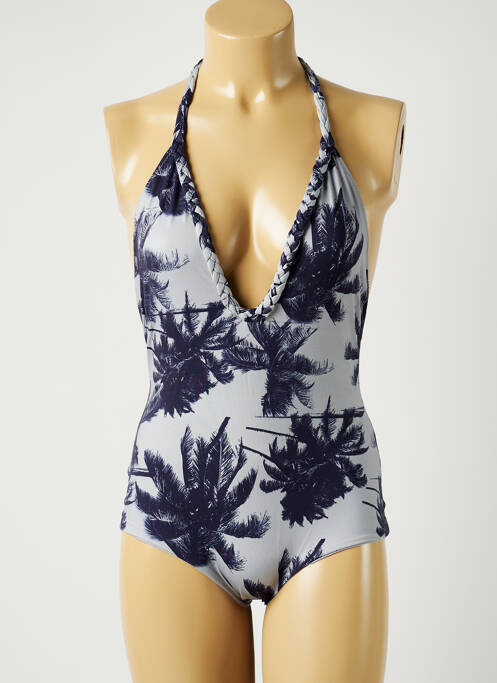 Costum de baie dintr-o singură piesă albastru ALMA DA ONDA femeie