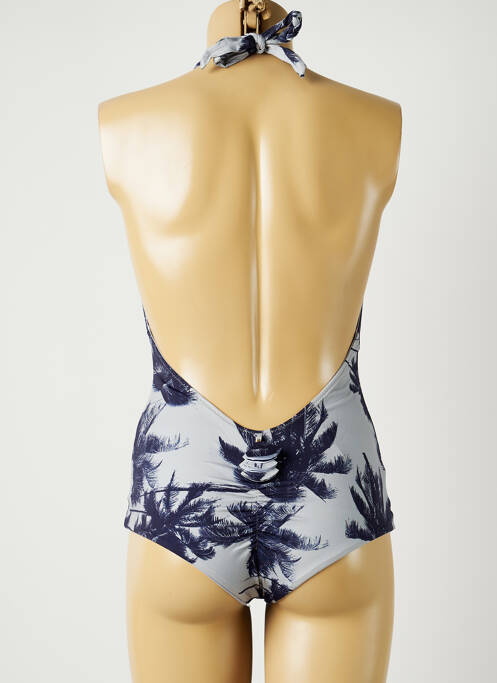 Costum de baie dintr-o singură piesă albastru ALMA DA ONDA femeie