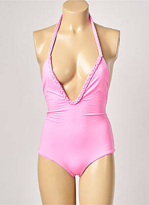 Costum de baie dintr-o singură piesă roz ALMA DA ONDA femeie