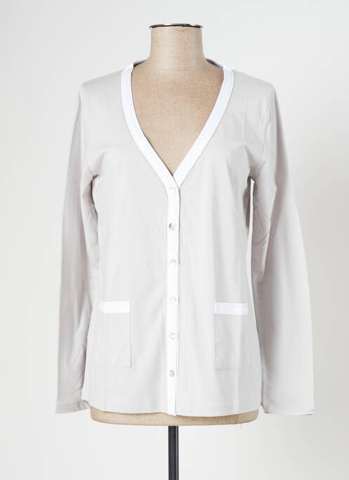 Top gri BLANC BOHEME femeie