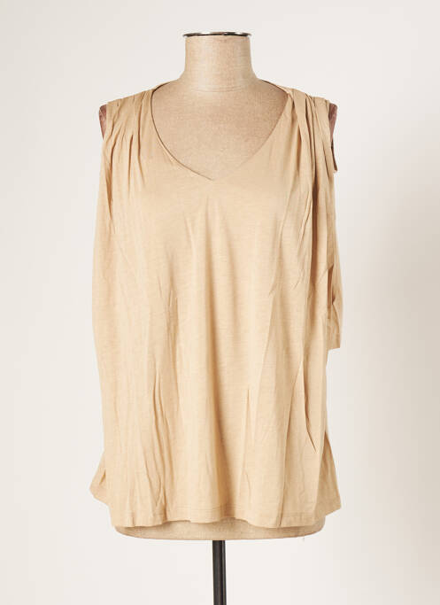 Tricou bej BLANC BOHEME femeie