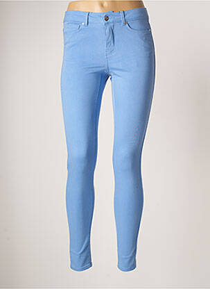 Pantalon slim albastru VERO MODA femeie