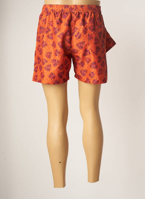 Șort de baie portocaliu VACHON bărbat