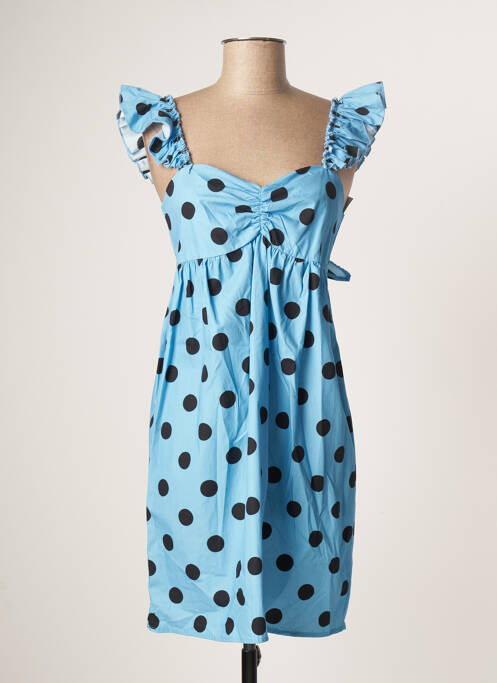 Rochie midi albastru TENSIONE IN femeie