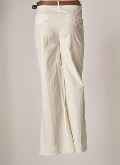 Pantalon evazat bej TENSIONE IN femeie