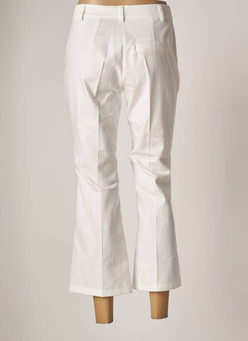 Pantalon 7/8 alb TENSIONE IN femeie
