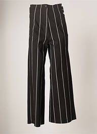 Pantalon drept talie înaltă talie înaltă negru MOTEL femme