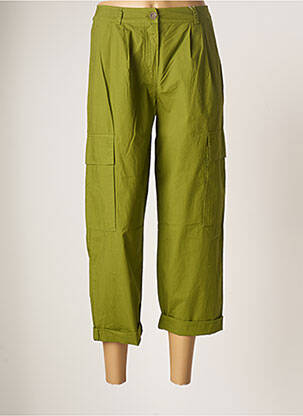 Pantalon trei sferturi verde MOTEL femeie