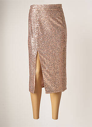 Fustă lungă roz MOTEL femeie