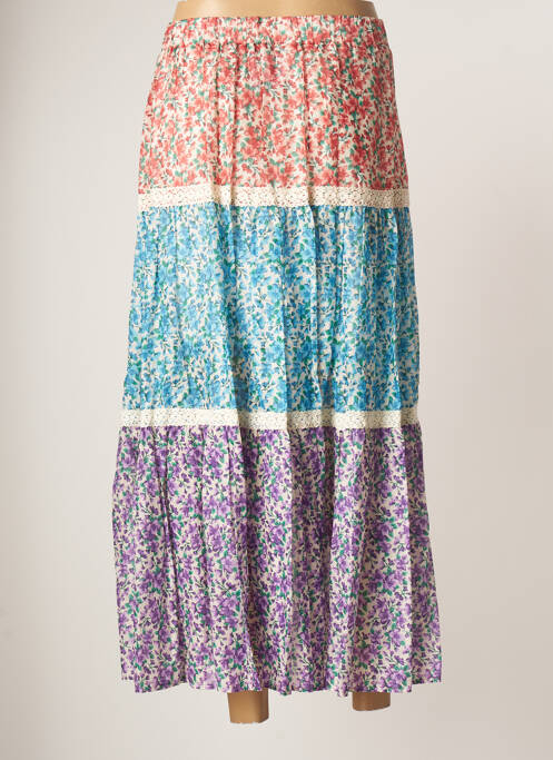 Fustă lungă violet TENSIONE IN femeie