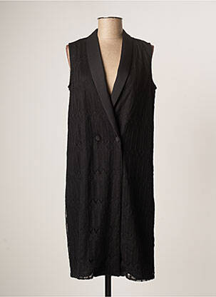 Rochie midi negru TENSIONE IN femeie