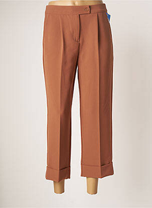 Pantalon 7/8 croială chino mărime normală maro MOTEL femeie