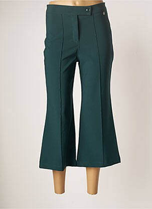 Pantalon trei sferturi verde TENSIONE IN femeie