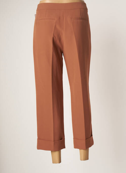 Pantalon 7/8 croială chino mărime normală maro MOTEL femme