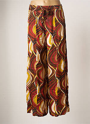 Pantalon larg maro MOTEL femeie